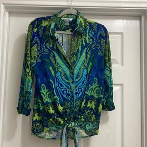 Nygard multicolored top